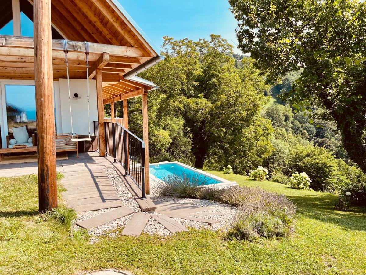 Ferienwohnung Die Mayerei Kitzeck im Sausal Exterior foto